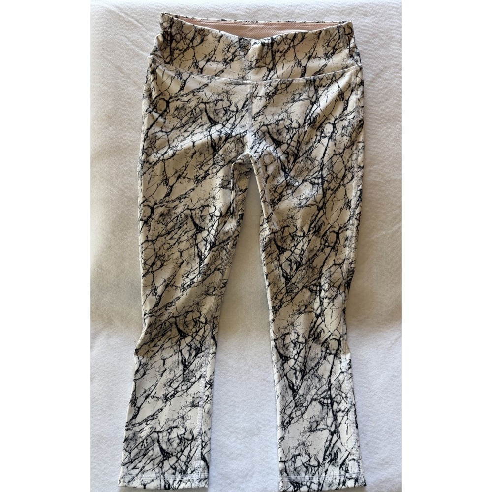 Marika Sport Women's Marble Design Active Wear Yoga Leggings Size S(4-6)